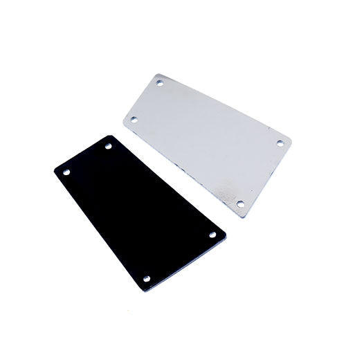 Resin Sew-On Geo Stones 50pcs 13x23mm Trapezoid 