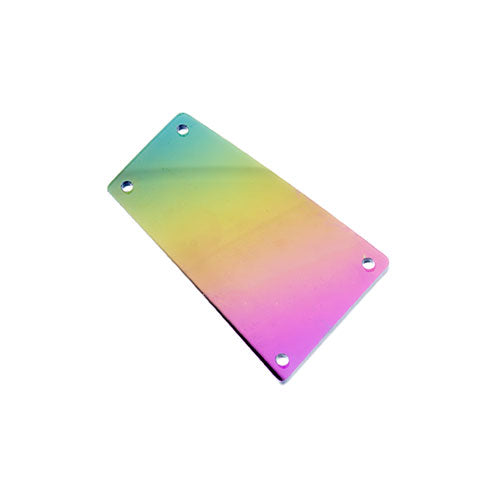 Resin Sew-On Geo Stones 50pcs Flat Shapes