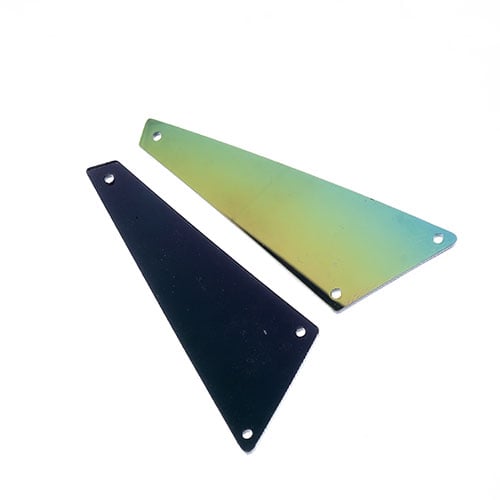 Resin Sew-On Geo Stones 50pcs 13x23mm Trapezoid 