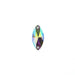 Resin Sew-On Navette Rhinestone 15x30mm Crystal Aurora Borealis 100pcs/Bag - Cosplay Supplies Inc