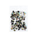 Resin Sew-On Oval Rhinestone 11x16mm Crystal Aurora Borealis 100pcs/Bag
