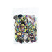 Resin Sew-On Oval Rhinestone 17x24mm Crystal Aurora Borealis 100pcs/Bag