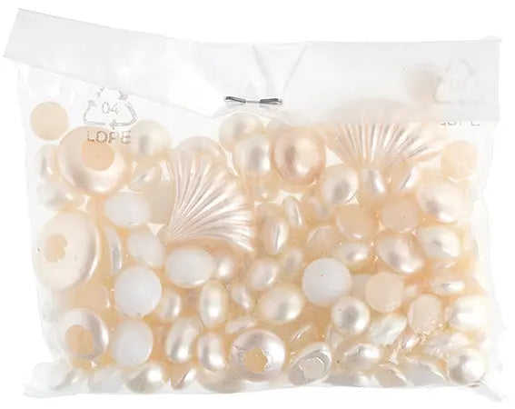 Czech Glass Pearl Cabouchon Half Hole - Multi Shapes/Sizes