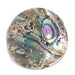 Shell Pendant With Top Hole 25mm Round Flat Abalone - Cosplay Supplies Inc