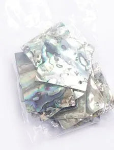 Shell Pendant With Corner Hole 25x25mm Square Abalone