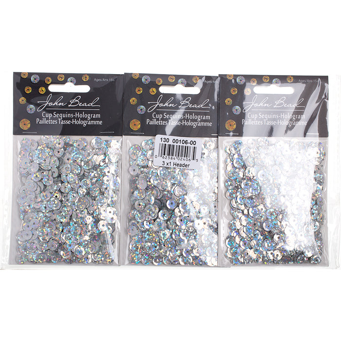 Sequins Round 6mm Approx 1600pcs Hologram 