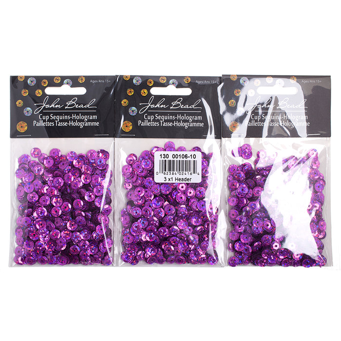 Sequins Round 6mm Approx 1600pcs Hologram 