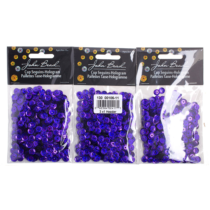 Sequins Round 6mm Approx 1600pcs Hologram 