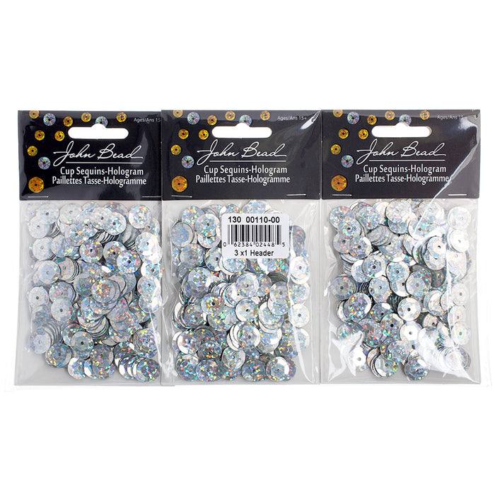 Sequins Round 10mm Approx 450pcs Hologram 