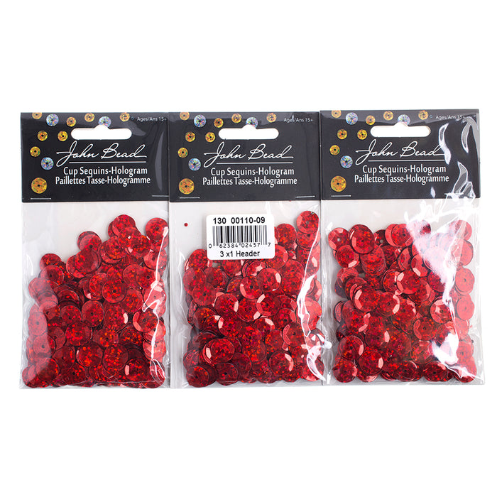 Sequins Round 10mm Approx 450pcs Hologram 