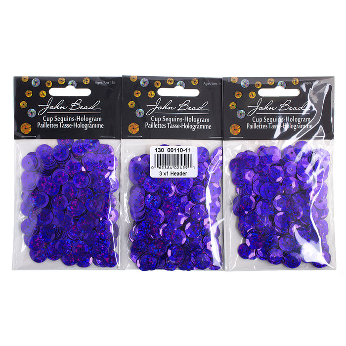 Sequins Round 10mm Approx 450pcs Hologram 