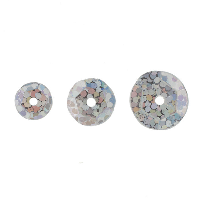 Sequins Round 6/8/10mm Approx 700pcs Hologram