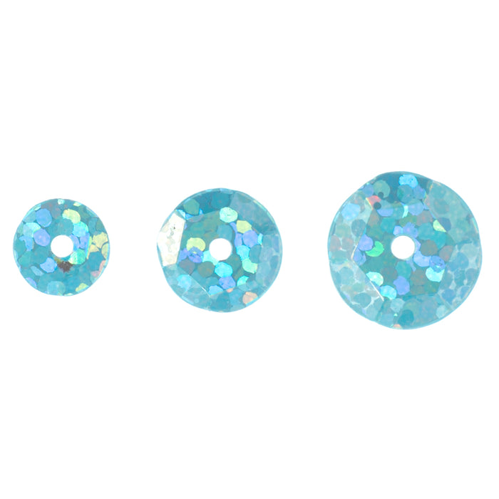 Sequins Round 6/8/10mm Approx 700pcs Hologram