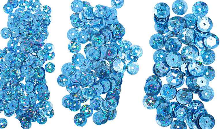 Sequins Round 6/8/10mm Approx 700pcs Hologram 