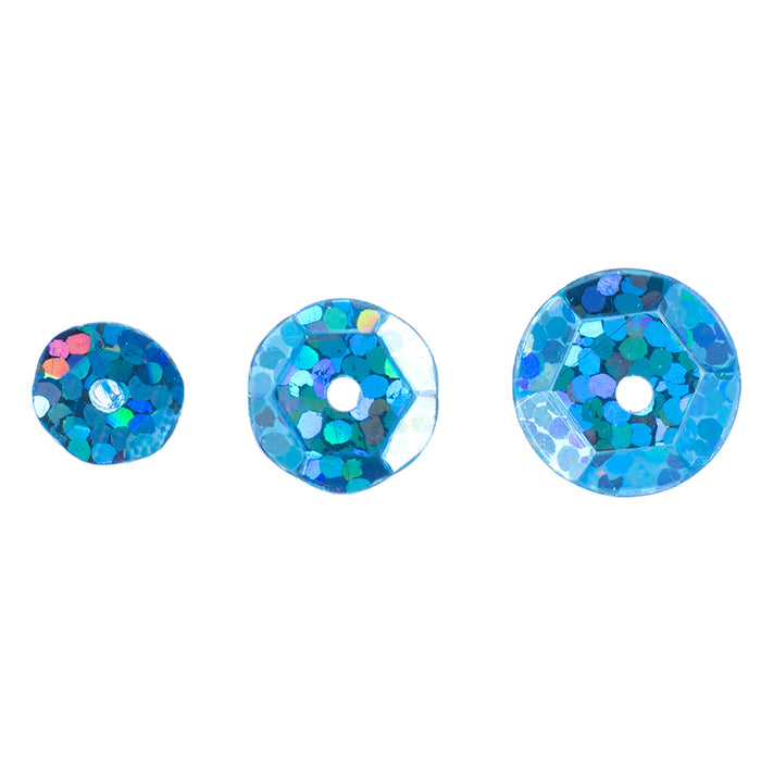 Sequins Round 6/8/10mm Approx 700pcs Hologram