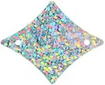 Sequins Hologram 29x36mm With Hole Diamond - Cosplay Supplies Inc