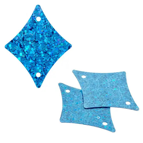 Sequins Hologram 29x36mm With Hole Diamond 