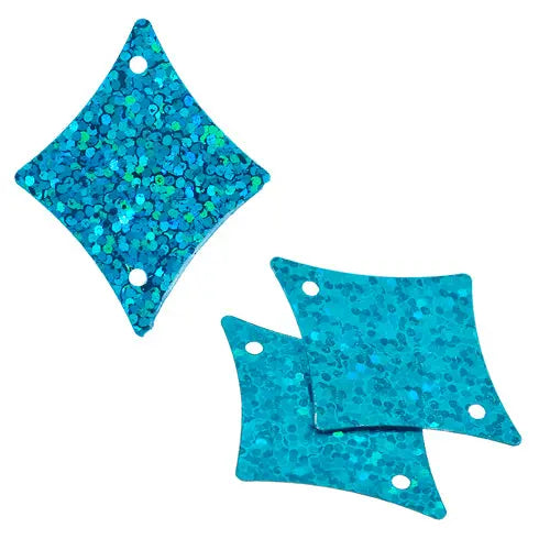 Sequins Hologram 29x36mm With Hole Diamond 