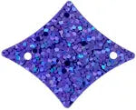 Sequins Hologram 29x36mm With Hole Diamond - Cosplay Supplies Inc