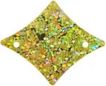 Sequins Hologram 29x36mm With Hole Diamond - Cosplay Supplies Inc