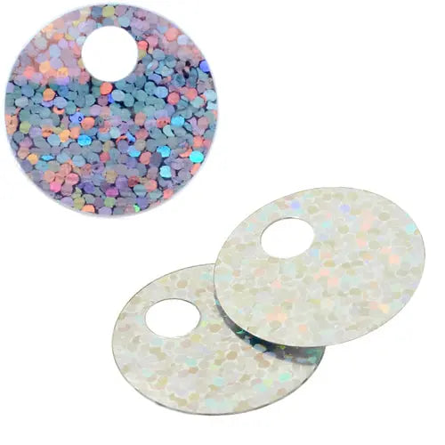 Sequins Hologram 20mm with 4mm Hole Round 