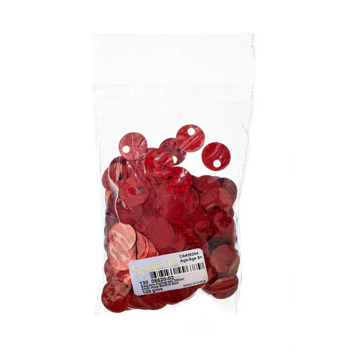Sequins Hologram 20mm with 4mm Hole Round 