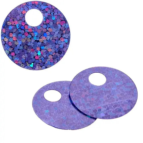 Sequins Hologram 20mm with 4mm Hole Round 