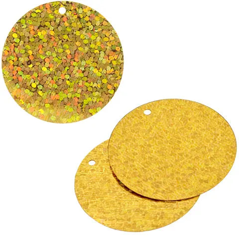 Sequins Hologram 30mm with 1mm Hole Round 