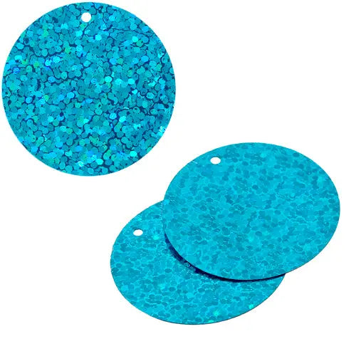 Sequins Hologram 30mm with 1mm Hole Round 