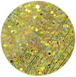 Sequins Hologram 30mm with 1mm Hole Round - Cosplay Supplies Inc