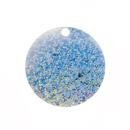 Sequins Hologram 40mm with 4mm Hole Round - Cosplay Supplies Inc