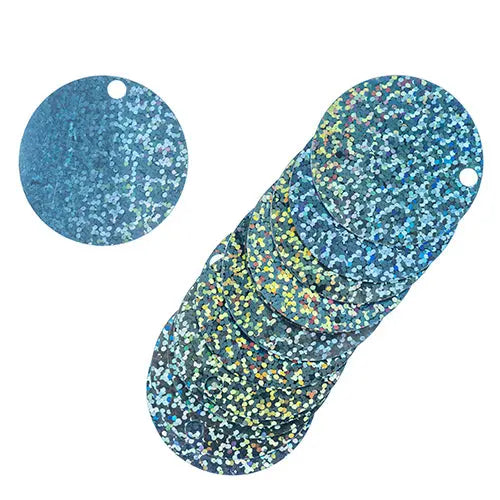 Sequins Hologram 40mm with 4mm Hole Round 