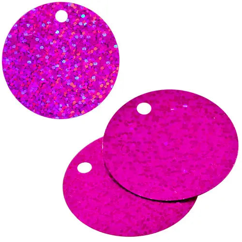Sequins Hologram 40mm with 4mm Hole Round 