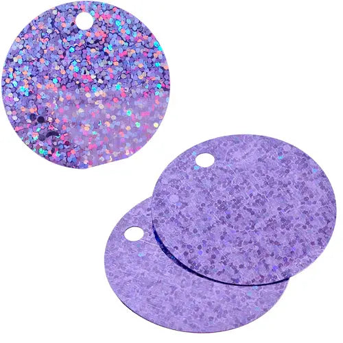 Sequins Hologram 40mm with 4mm Hole Round 