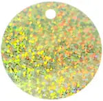 Sequins Hologram 40mm with 4mm Hole Round - Cosplay Supplies Inc