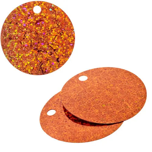 Sequins Hologram 40mm with 4mm Hole Round 