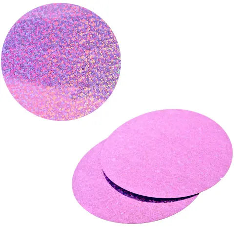 Sequins Hologram 80mm No Hole Round 