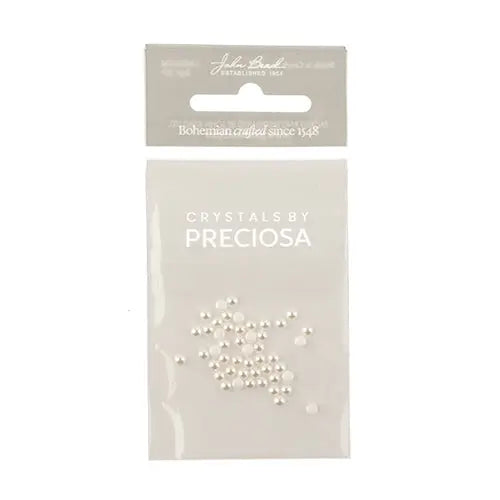 Preciosa Czech Crystal Pearl Flatback Cabochon 131 80