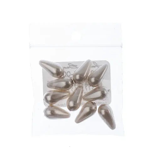 Preciosa Nacre Pear Shape Pearl 50 011 15x8mm