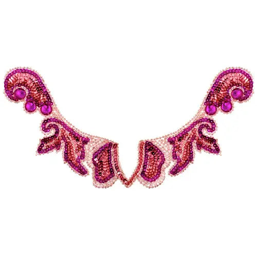 Motif Sequin/Beaded 15x30cm - Cosplay Supplies Inc