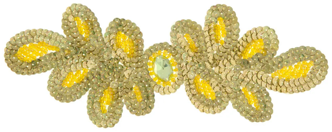 Motif Sequin 20.5x7cm With Matching Stone