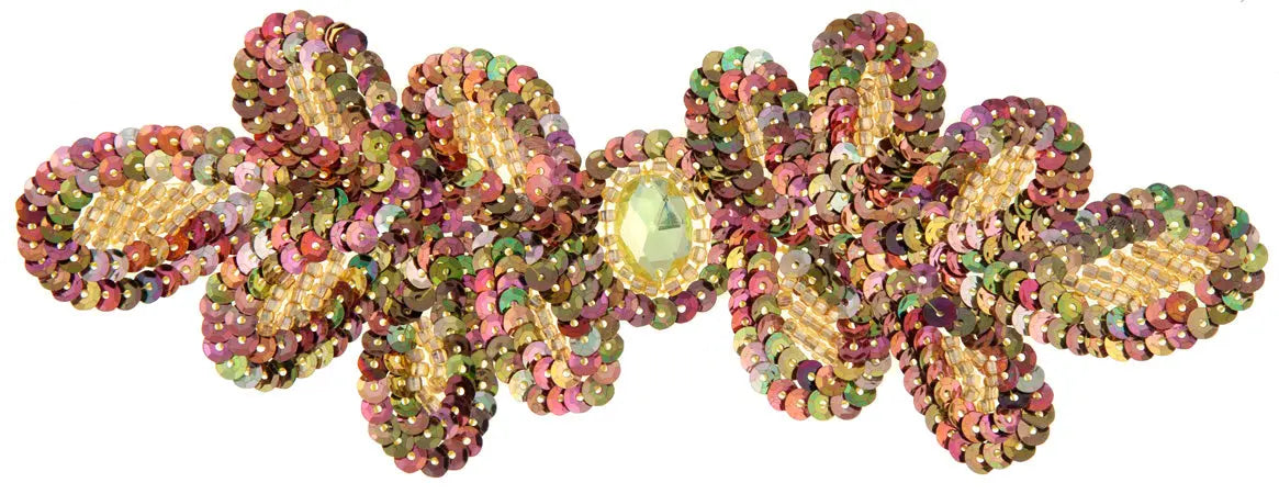 Motif Sequin 20.5x7cm With Matching Stone