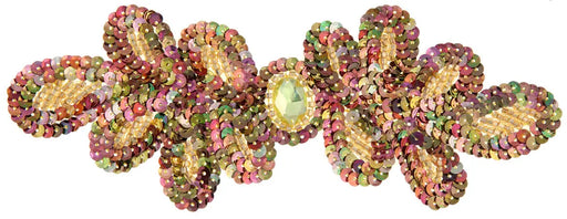 Motif Sequin 20.5x7cm With Matching Stone