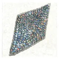 Beaded Motif Sequin Diamond 