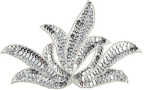 Motif Sequin/Beads Leaves 17x11cm - Cosplay Supplies Inc