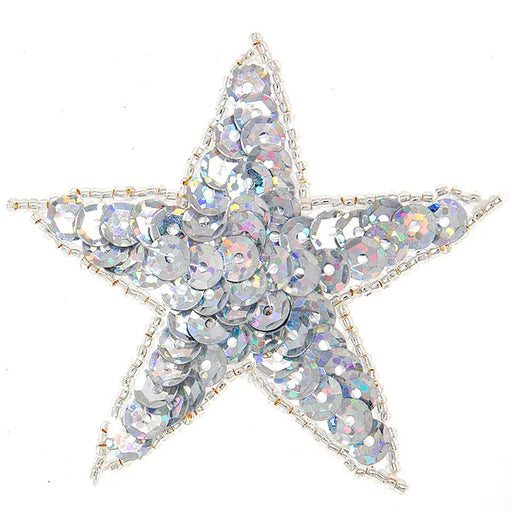 Motif Sequin/Beads Star Hologram 7.5cm - Cosplay Supplies Inc