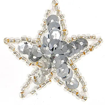 Motif Sequin/Beaded Mini Stars 3cm - Cosplay Supplies Inc