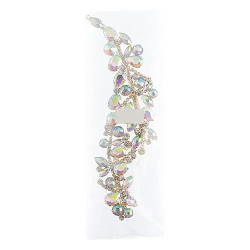 Crystal Motifs Fancy 22cm Crystal Aurora Borealis/Gold