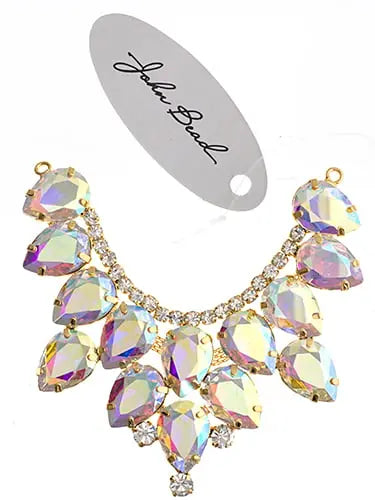 Crystal Motifs Drop 9cm Aurora Borealis 