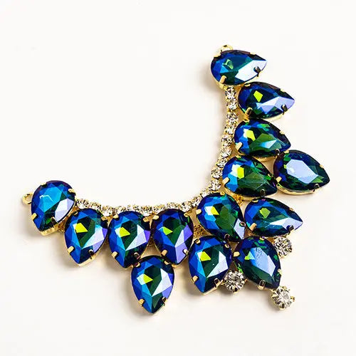 Crystal Motifs Drop 9cm Aurora Borealis - Cosplay Supplies Inc